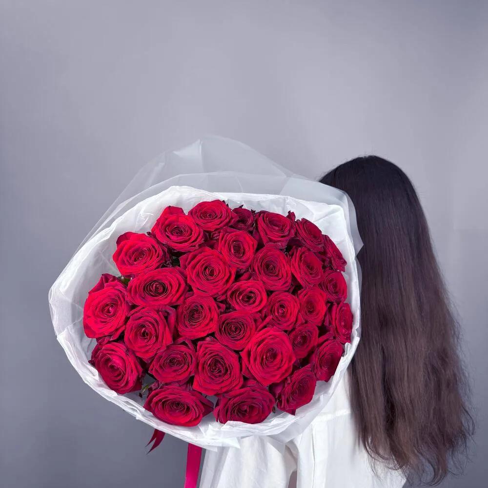 Bunch of red roses | ծաղիկներ, ծաղկեպսակներ, բույսեր Երևան