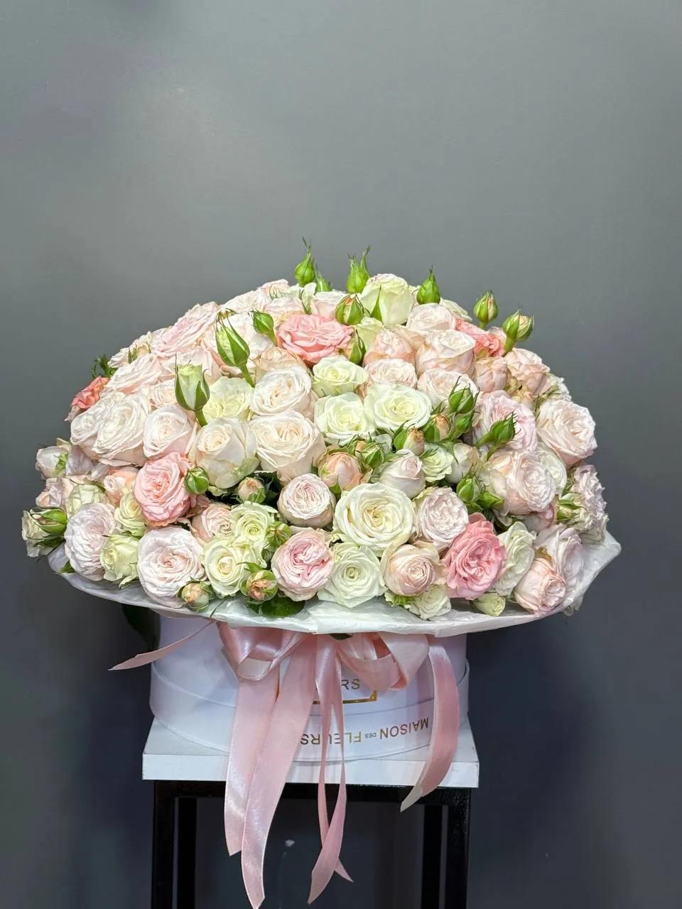 Peonies in a box | ծաղիկներ, ծաղկեպսակներ, բույսեր Երևան