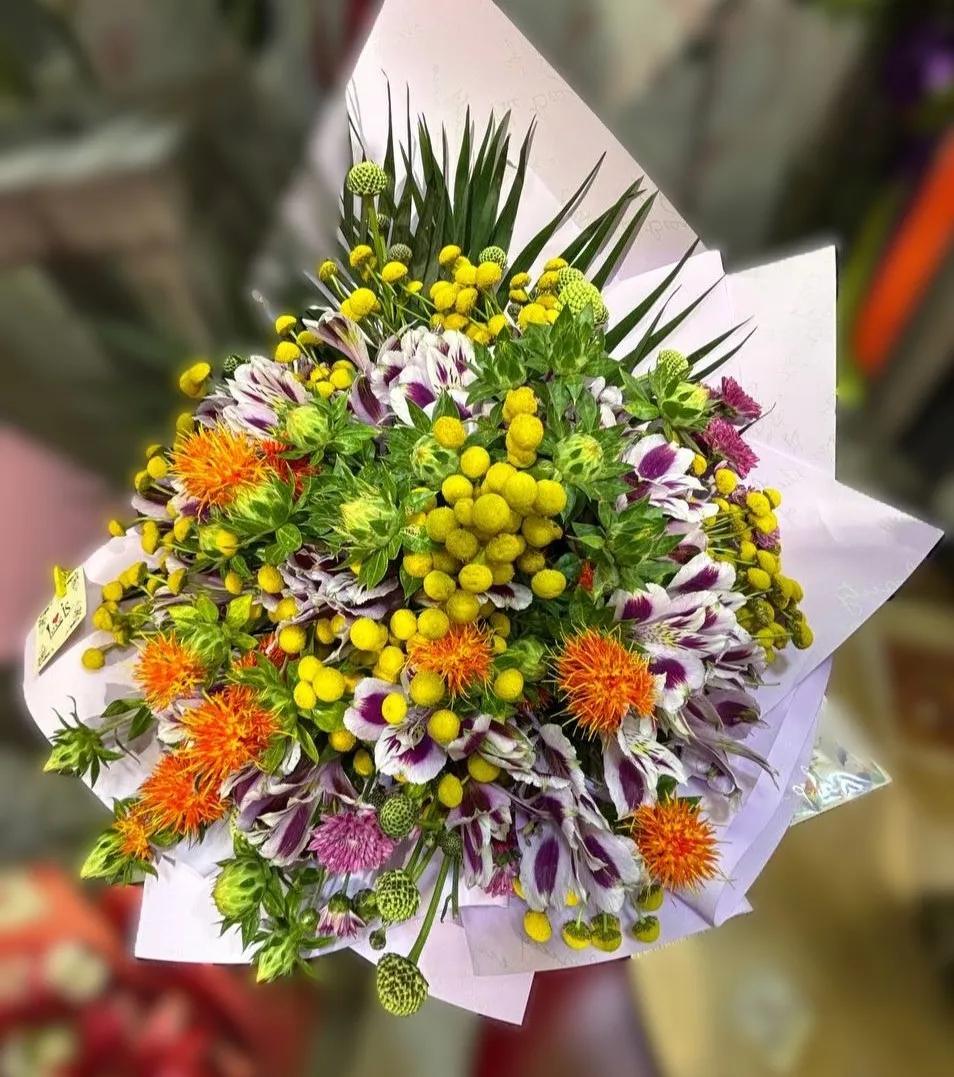 Summer bouquet | ծաղիկներ, ծաղկեպսակներ, բույսեր - առաքում Երևան