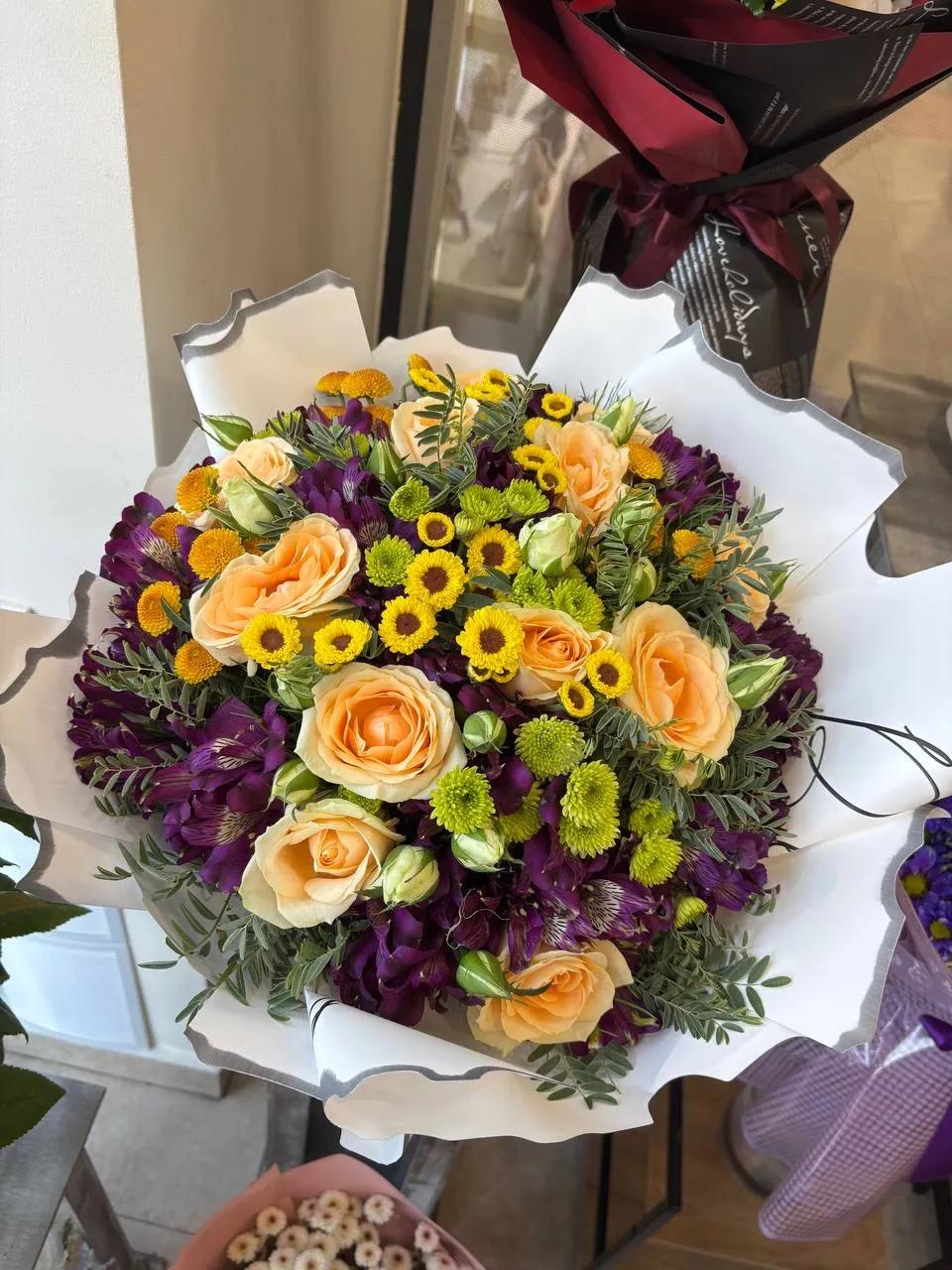 Creative bouquet | ծաղիկներ, ծաղկեպսակներ, բույսեր Երևան