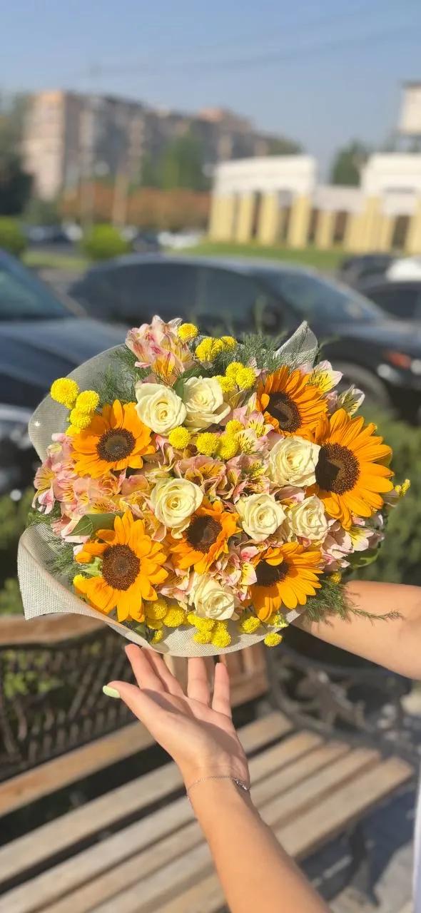 Summer bouquet | ծաղիկներ, ծաղկեպսակներ, բույսեր - առաքում Երևան