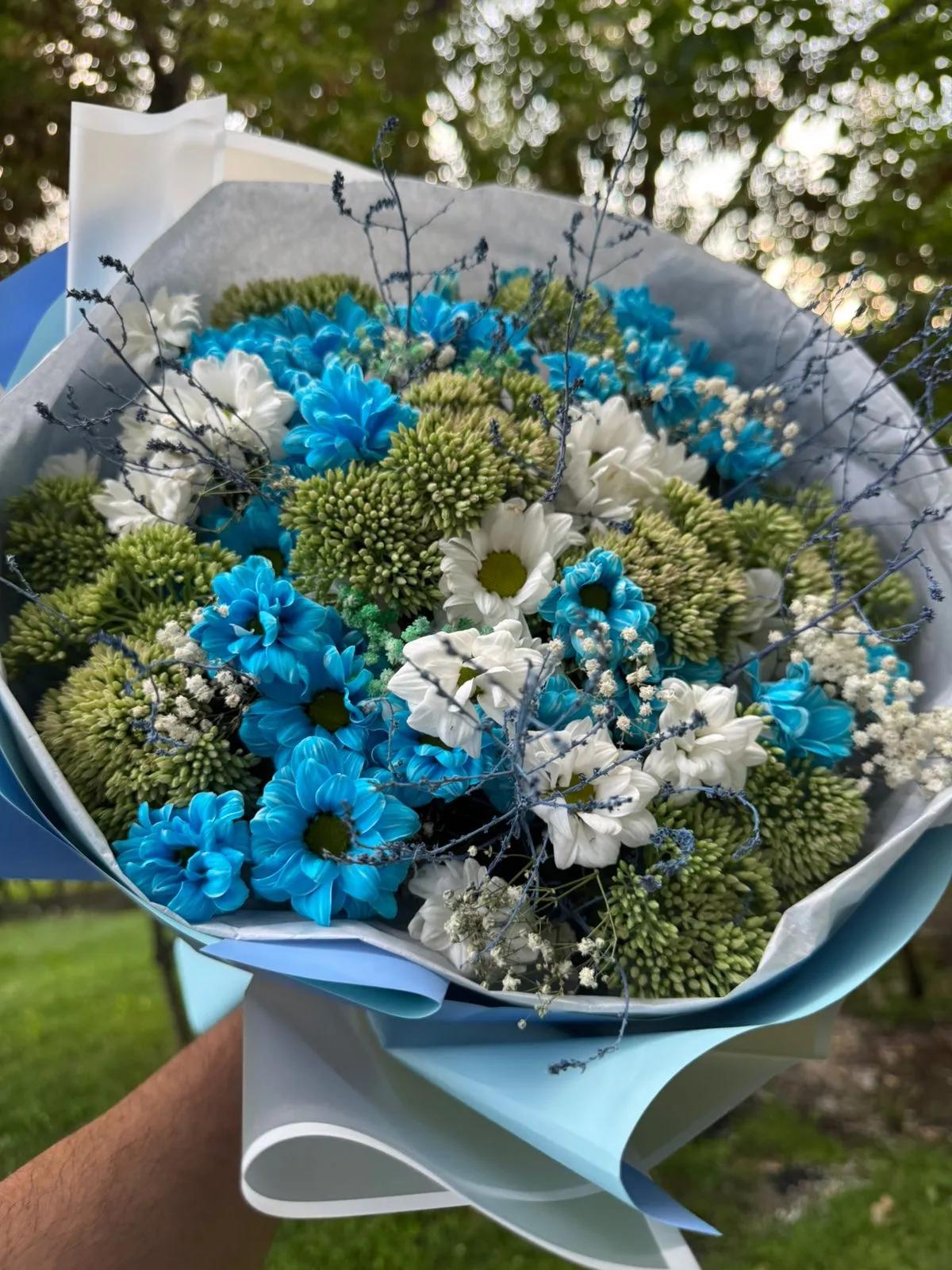 A bouquet of chrysanthemums | ծաղիկներ, ծաղկեպսակներ, բույսեր Երևան