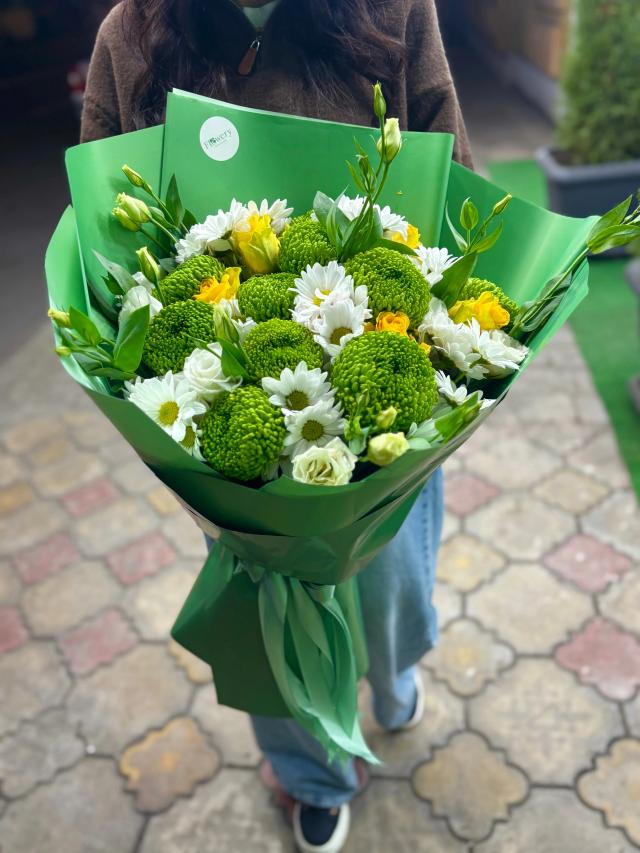 Bunch of chrysanthemums | ծաղիկներ, ծաղկեպսակներ, բույսեր - առաքում Երևան
