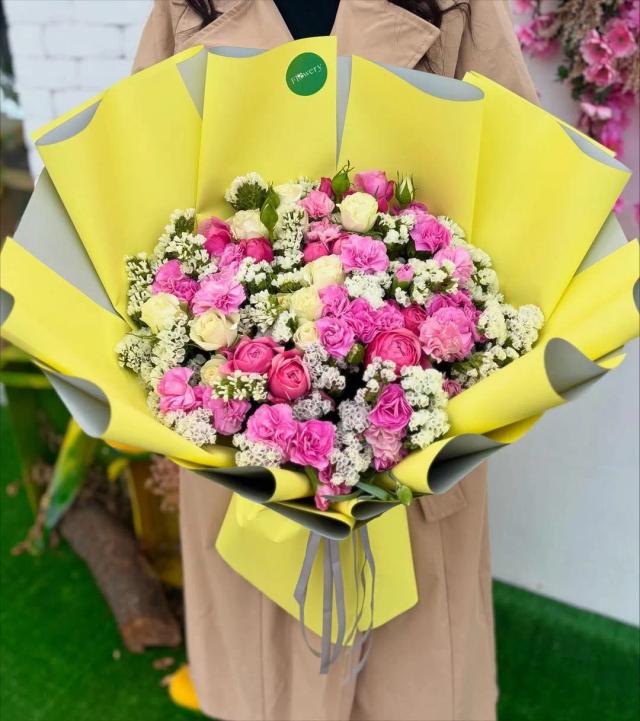 Bunch "Color Mix" | ծաղիկներ, ծաղկեպսակներ, բույսեր - առաքում Երևան