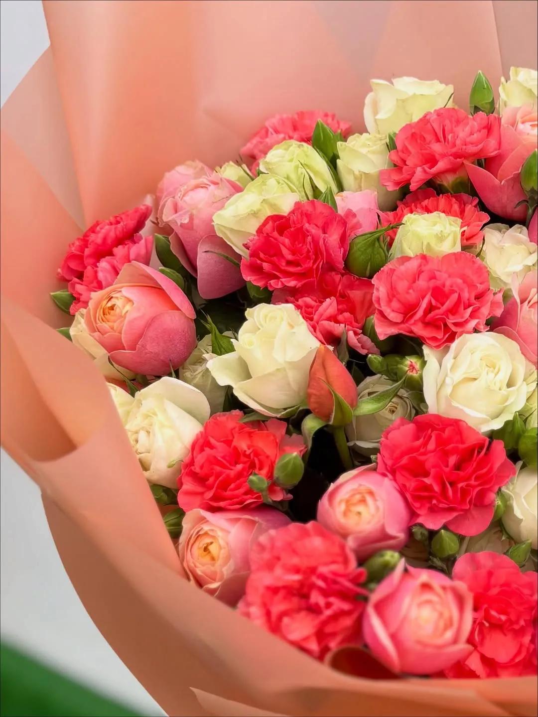 Bunch "Red" | ծաղիկներ, ծաղկեպսակներ, բույսեր Երևան