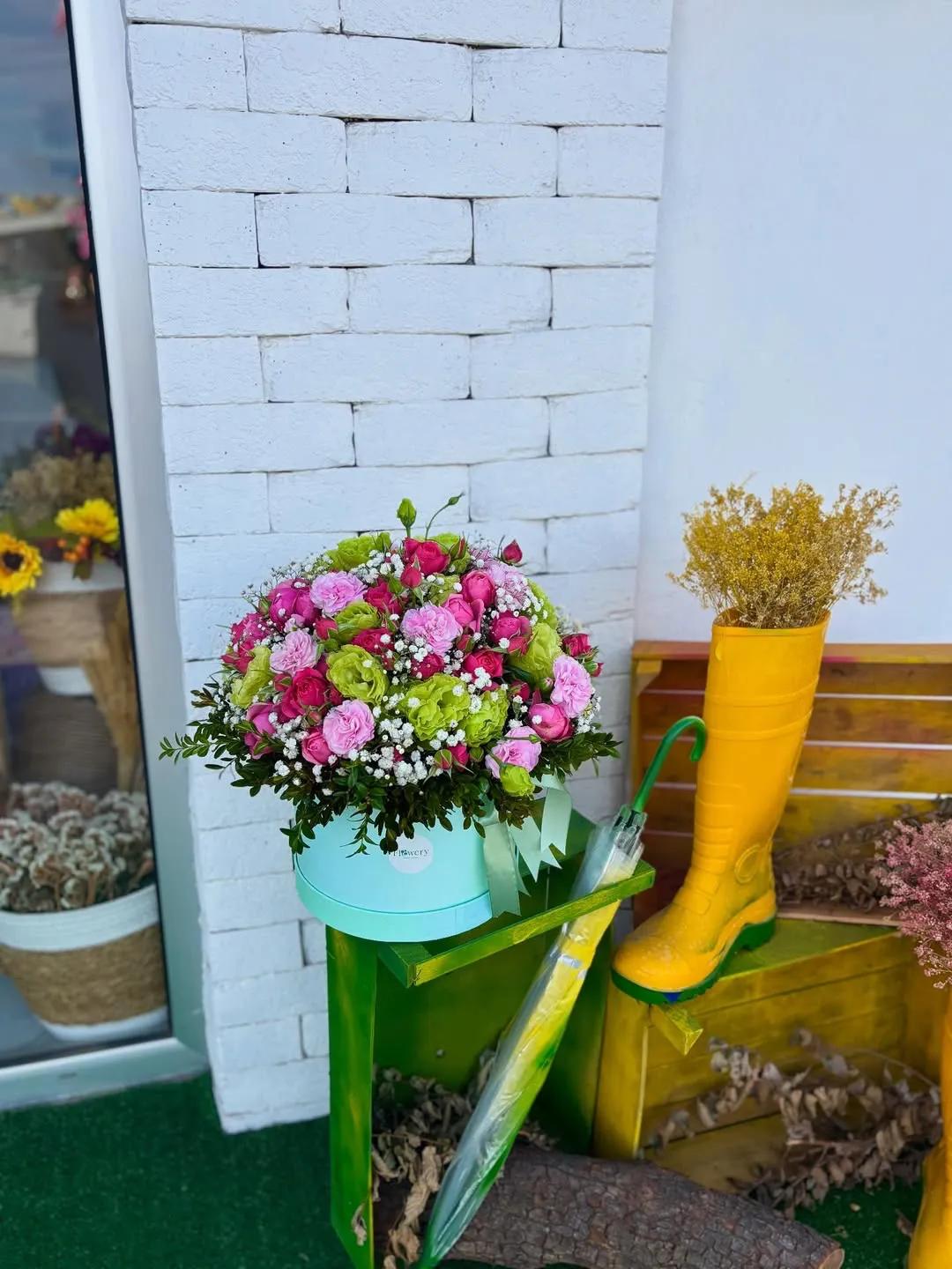 Flower box | ծաղիկներ, ծաղկեպսակներ, բույսեր Երևան