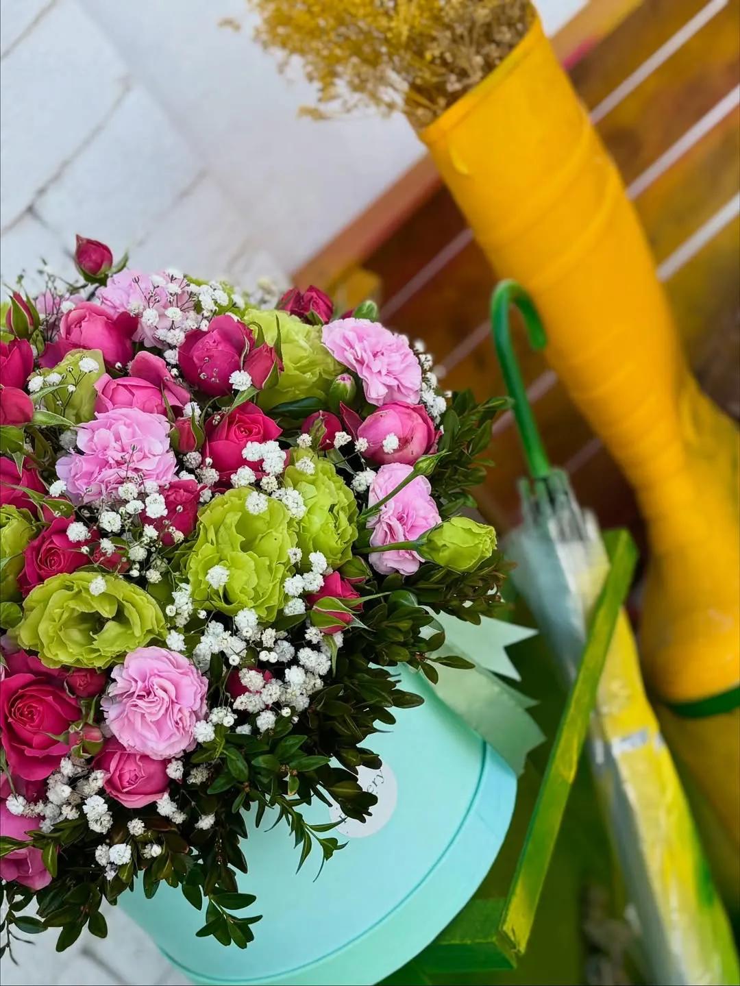 Flower box | ծաղիկներ, ծաղկեպսակներ, բույսեր Երևան