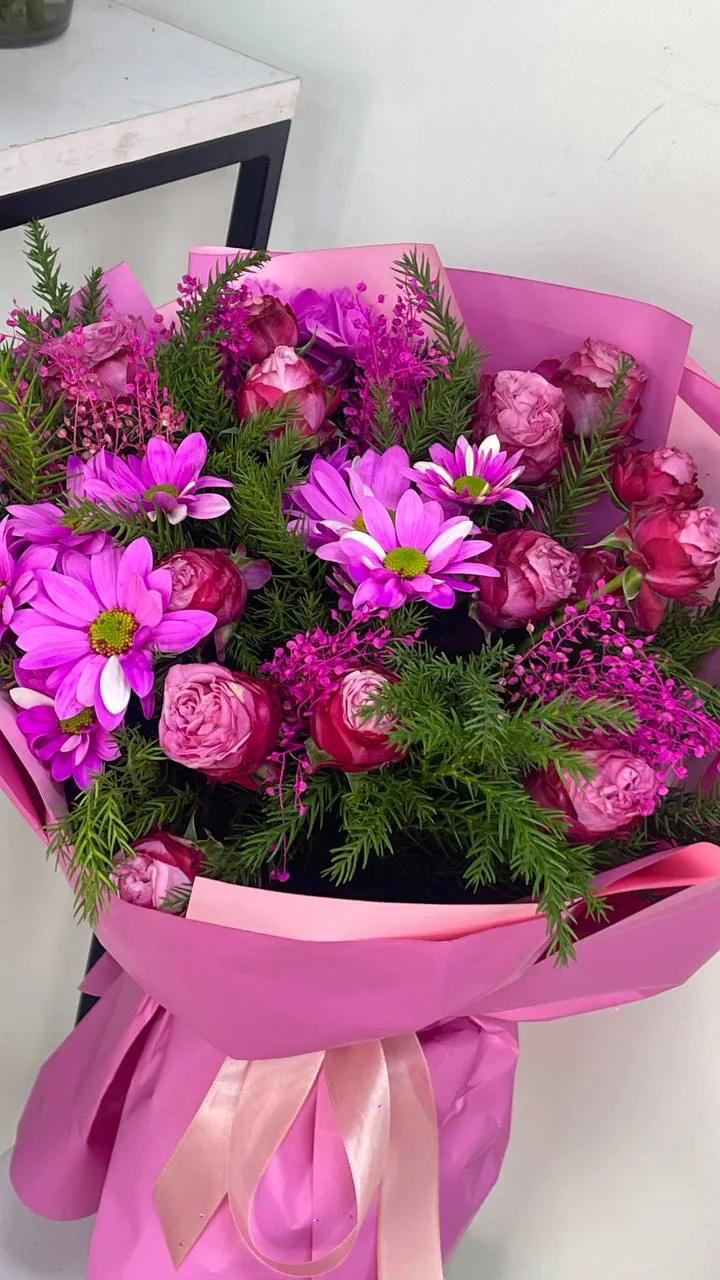 Pink bouquet | ծաղիկներ, ծաղկեպսակներ, բույսեր Երևան