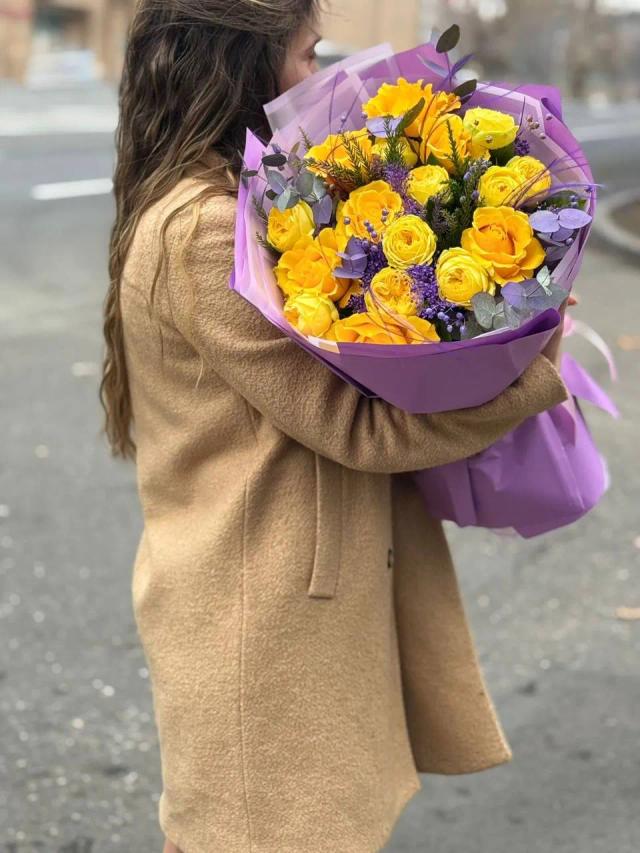 Bunch of roses | ծաղիկներ, ծաղկեպսակներ, բույսեր - առաքում Երևան