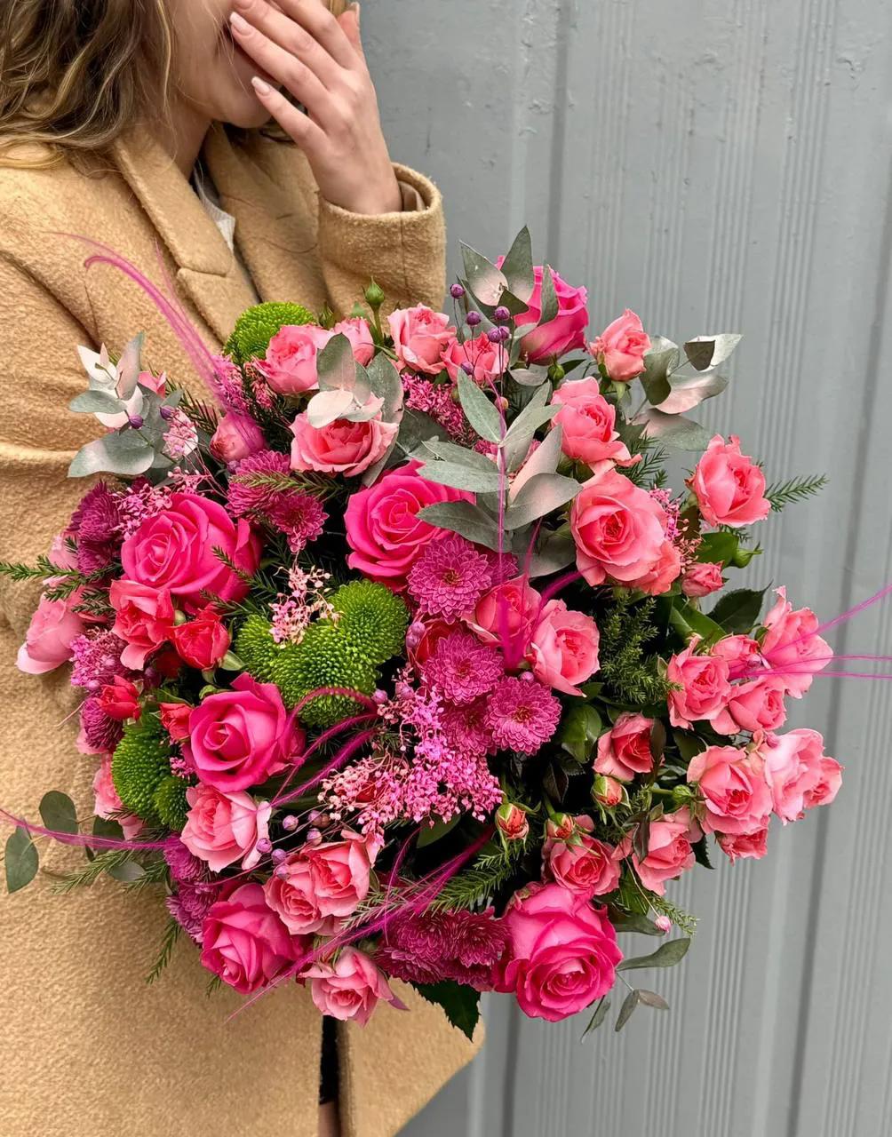 Pink bouquet | ծաղիկներ, ծաղկեպսակներ, բույսեր Երևան