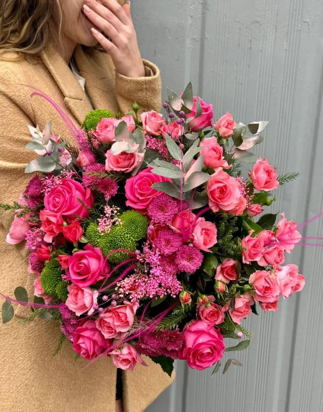 Pink bouquet | ծաղիկներ, ծաղկեպսակներ, բույսեր - առաքում Երևան