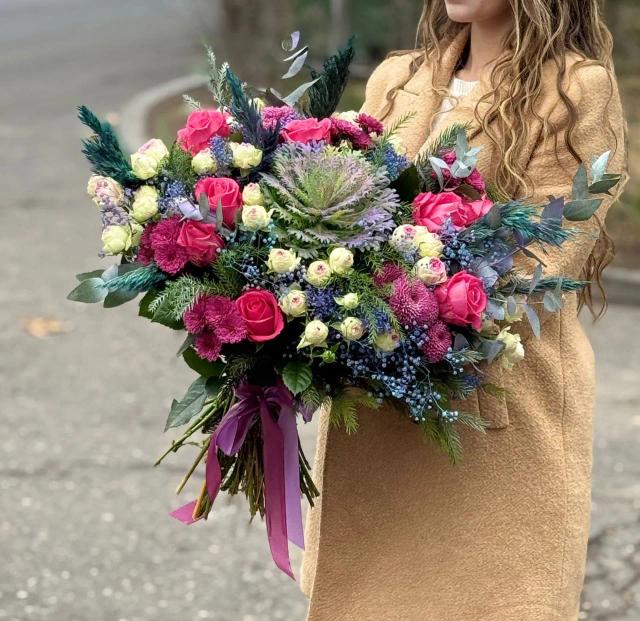 Creative bouquet | ծաղիկներ, ծաղկեպսակներ, բույսեր - առաքում Երևան