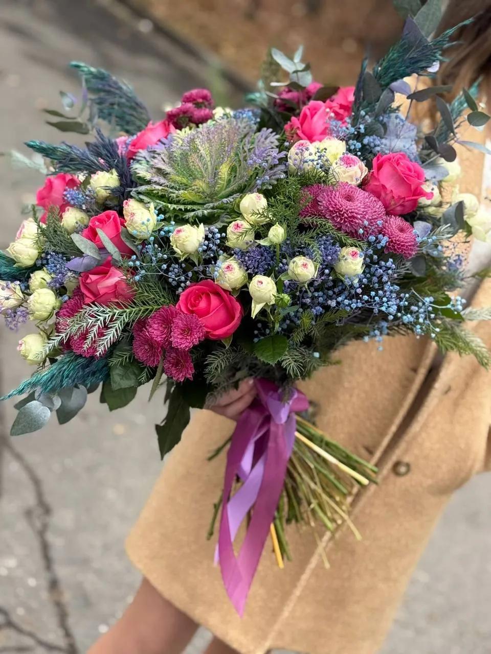 Creative bouquet | ծաղիկներ, ծաղկեպսակներ, բույսեր Երևան