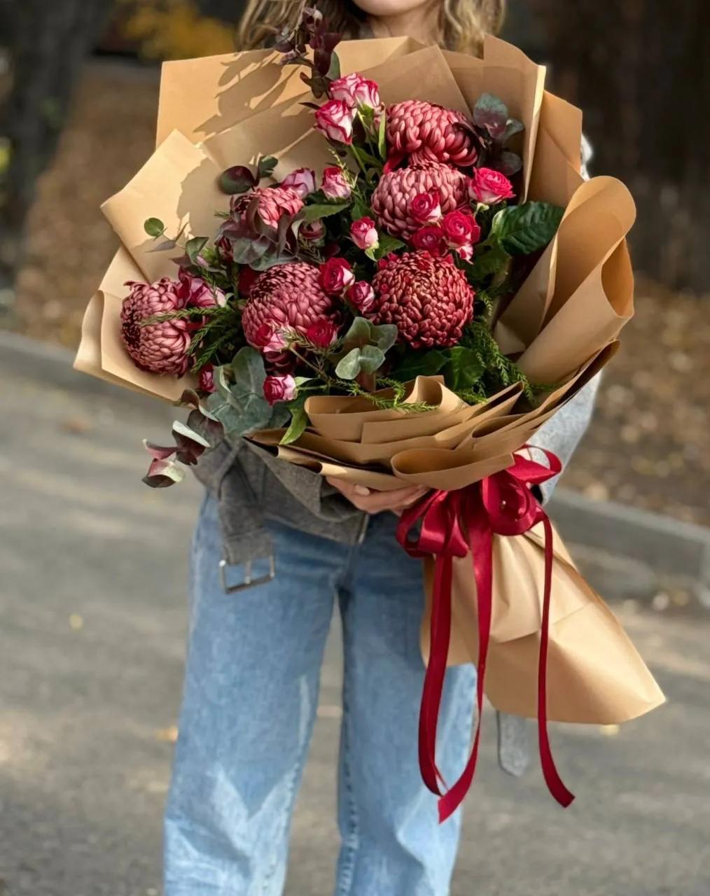 Կրեատիվ փունջ | ծաղիկներ, ծաղկեպսակներ, բույսեր Երևան
