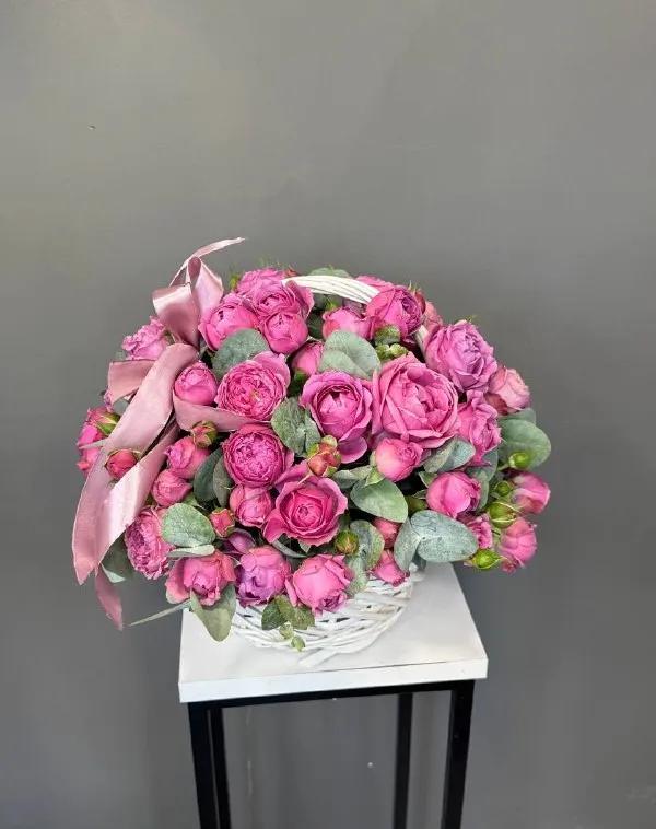 Peonies in a basket | ծաղիկներ, ծաղկեպսակներ, բույսեր - առաքում Երևան Peonies in a basket | ծաղիկներ, ծաղկեպսակներ, բույսեր - առաքում Երևան