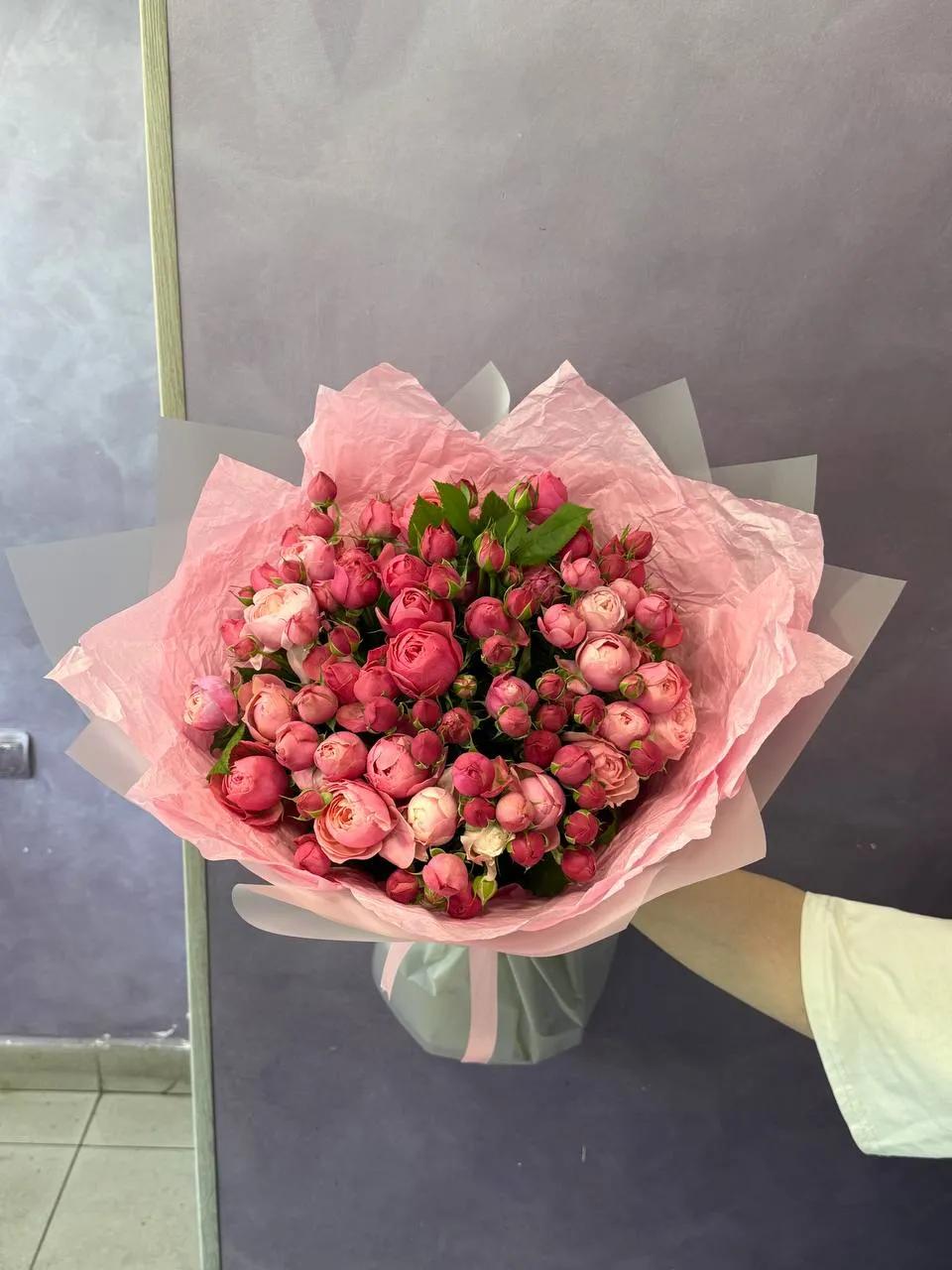 Букет пионовидных роз (Сильва розовая) | ծաղիկներ, ծաղկեպսակներ, բույսեր Երևան Букет пионовидных роз (Сильва розовая) | ծաղիկներ, ծաղկեպսակներ, բույսեր Երևան